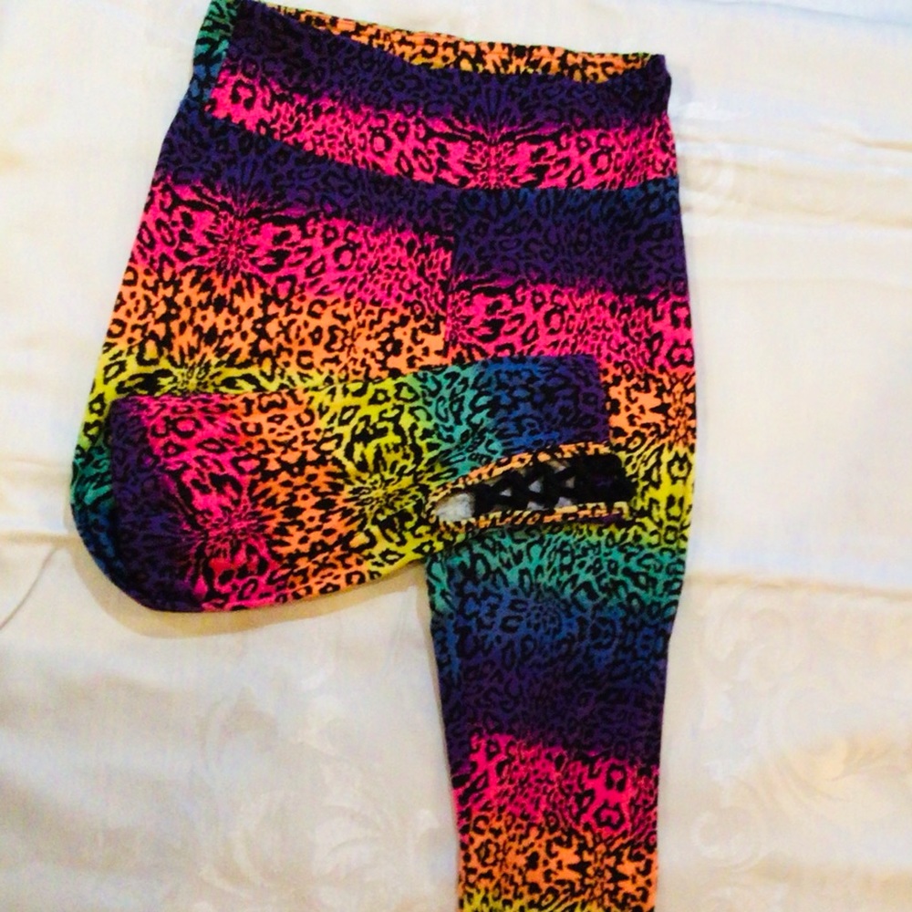 NoBo No Boundaries multi-Colored print leggings